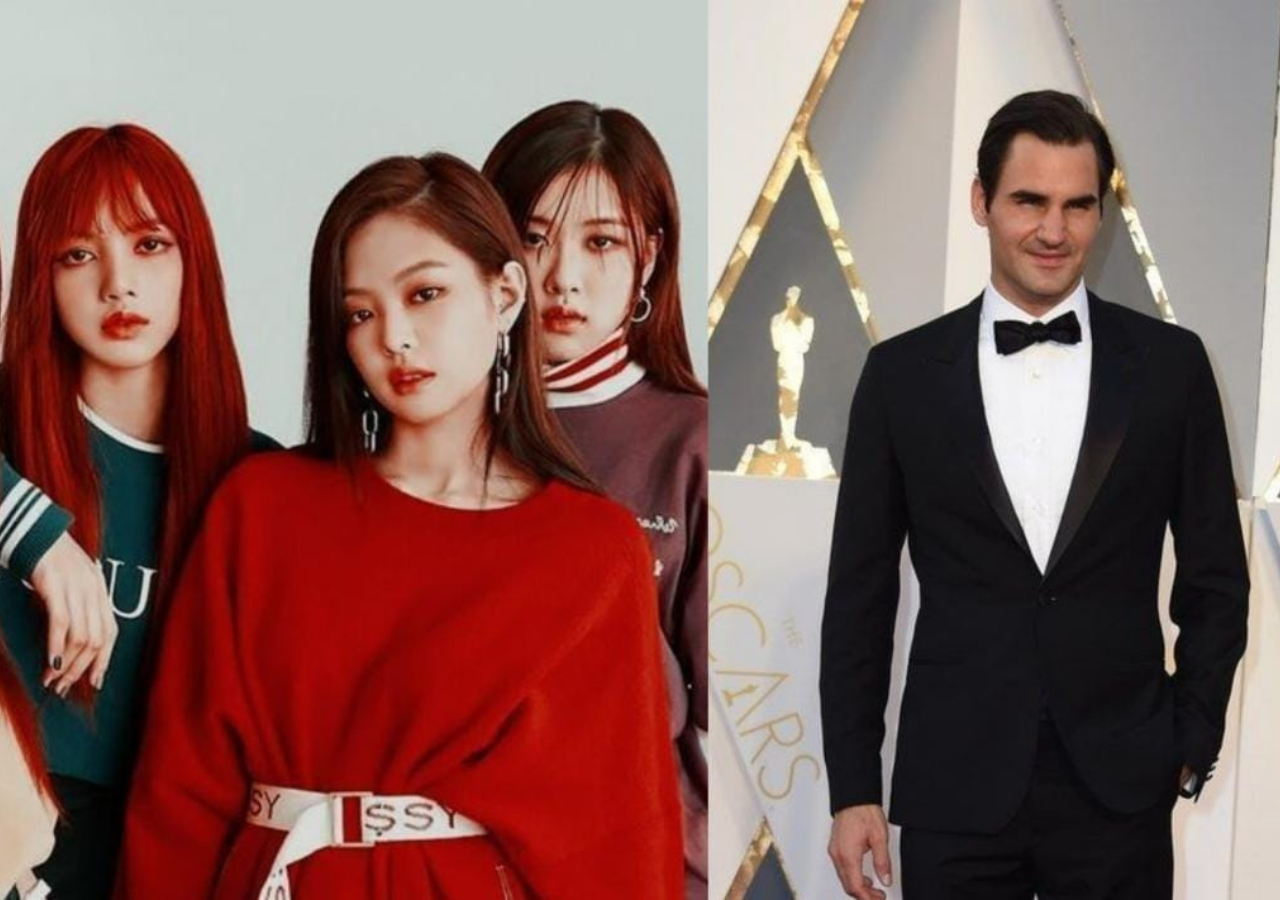 Roger Federer’s photo with Blackpink goes viral