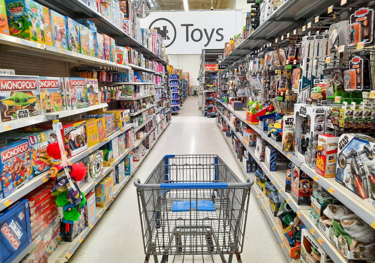 Save up to 50% on toys at Walmart