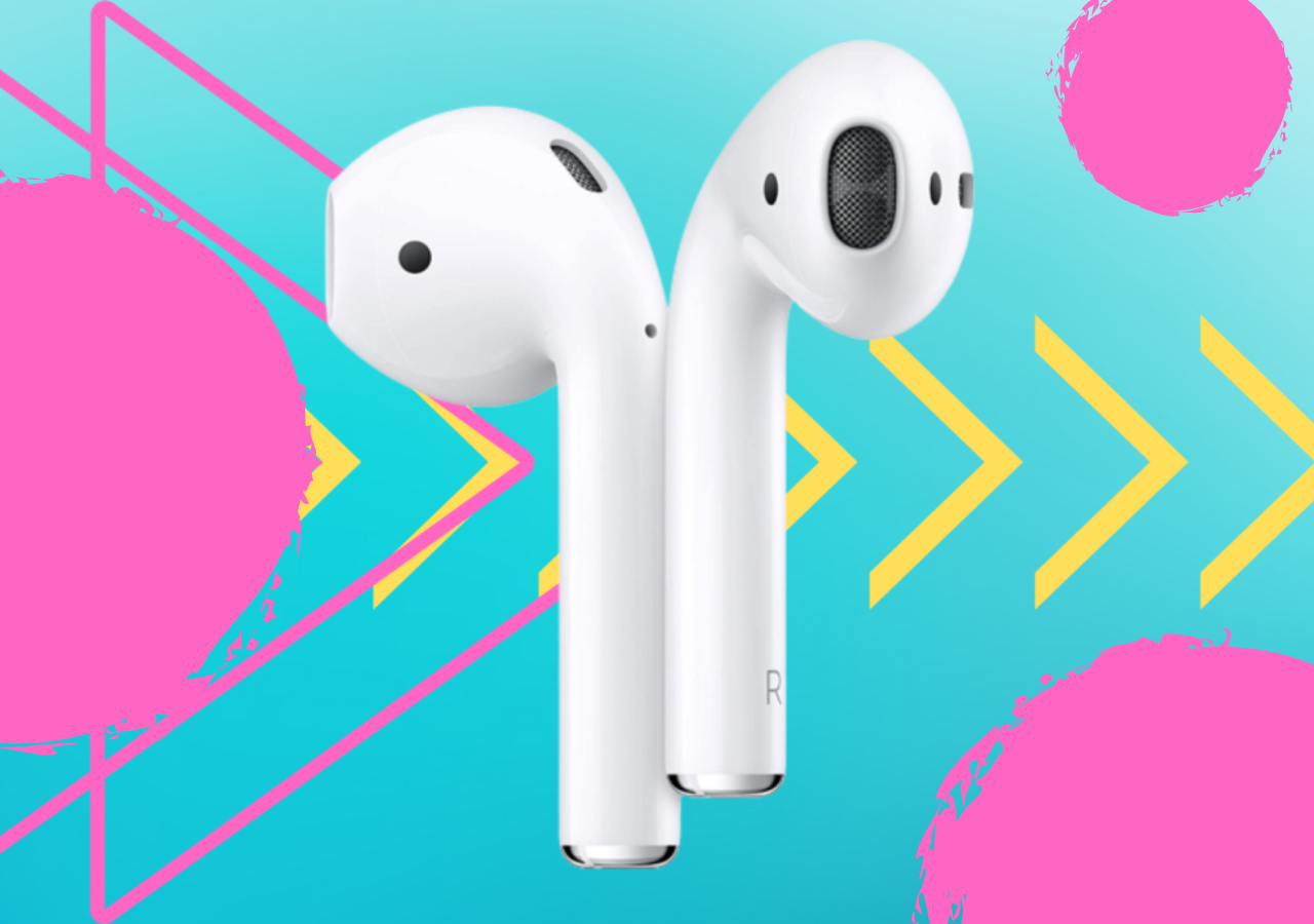 Enjoy the sight and sound of Apple AirPods for only $99