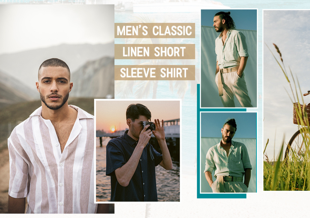 Discover the Versatility of J.VER Men’s Cotton Linen Shirts