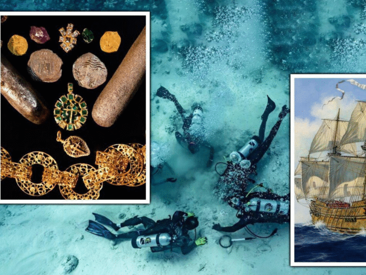 Caribbean Sea Reveals £16 Billion Treasure on Legendary Spanish Galleon