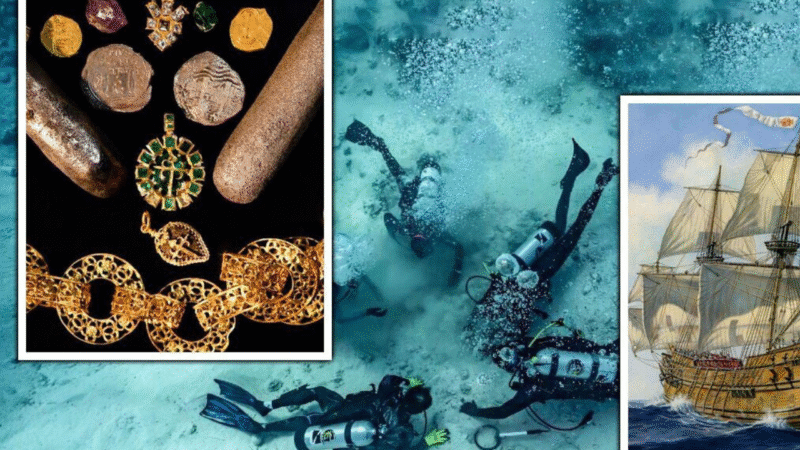 Caribbean Sea Reveals £16 Billion Treasure on Legendary Spanish Galleon